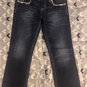 Miss Me Dark Blue Boot Cut Jeans